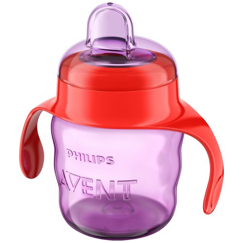 Чашка-поильник PHILIPS AVENT Серия Comfort, 200мл 6мес+, розовый, SCF551/03