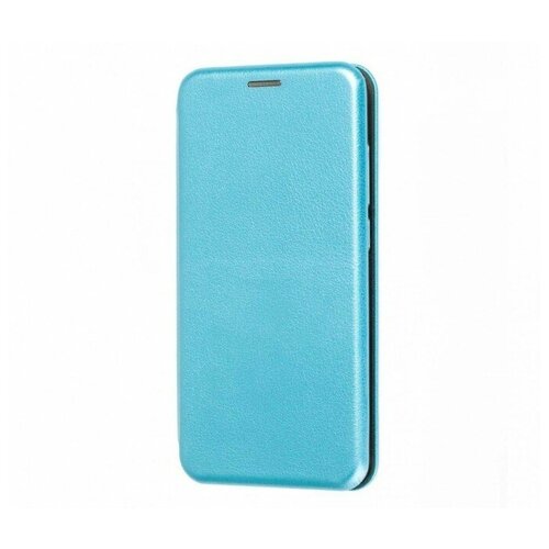 фото Чехол- книга боковая fashion case для apple iphone x голубой opt-mobile