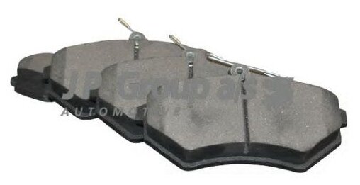 Колодки дисковые передние для audi 80 1.6-2.0i 91-95, vw passat 1.6-1.9d 89 jp group 1163602010