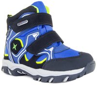 Ботинки Orthoboom 81054-02 для мальчика, размер 31, цвет сине-черный с салатовым