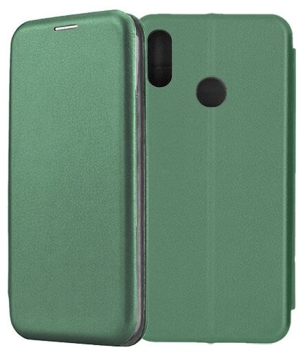 Чехол-книжка Fashion Case для Huawei P Smart (2019) зеленый