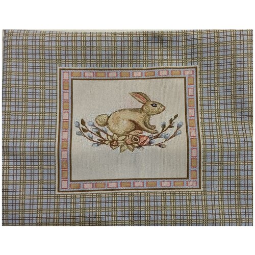 декоративная наволочка из гобелена Кролик 40х50