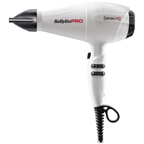 Фен BaByliss PRO Фен Babyliss Pro CARUSO-HQ BAB6970WIE 2400 Вт белый 1098800₽