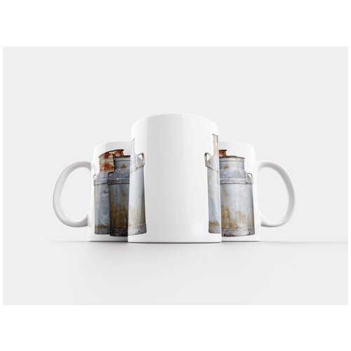 фото Кружка "молоко, бидоны для молока, может" 320 мл lotsprints