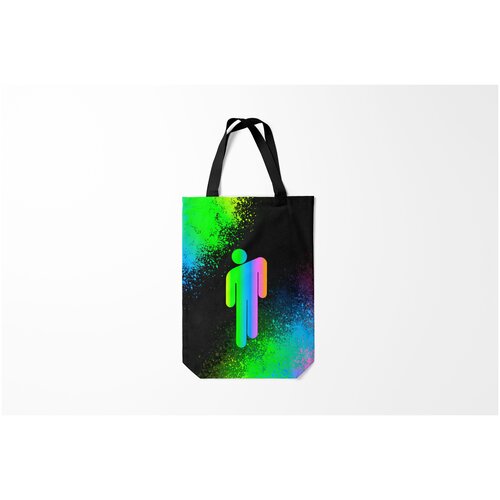 фото Сумка-шоппер / 31х42 см / разная музыка / billie eilish burnettie