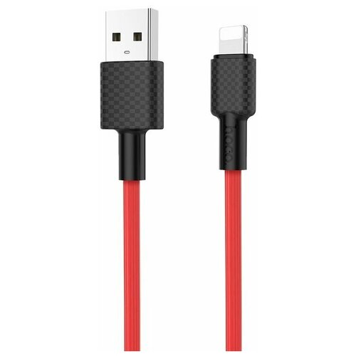 Кабель Hoco X29 Superior style charging data cable for Lightning 1m Red кабель hoco x29 superior style charging data cable for lightning 1m red