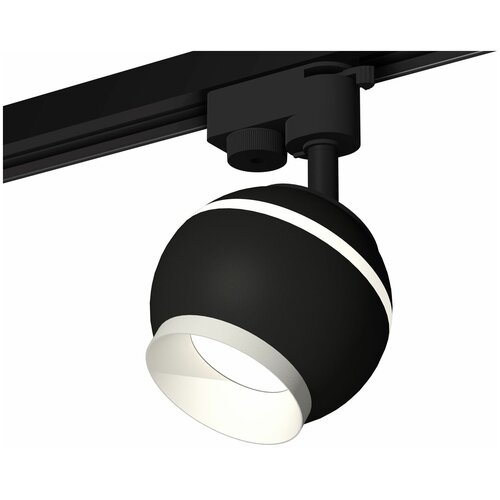 Комплект трекового однофазного светильника с подсветкой подвесной светильник xp6356002 sbk fr черный песок белый матовый mr16 gu5 3 a2302 c6356 n6229