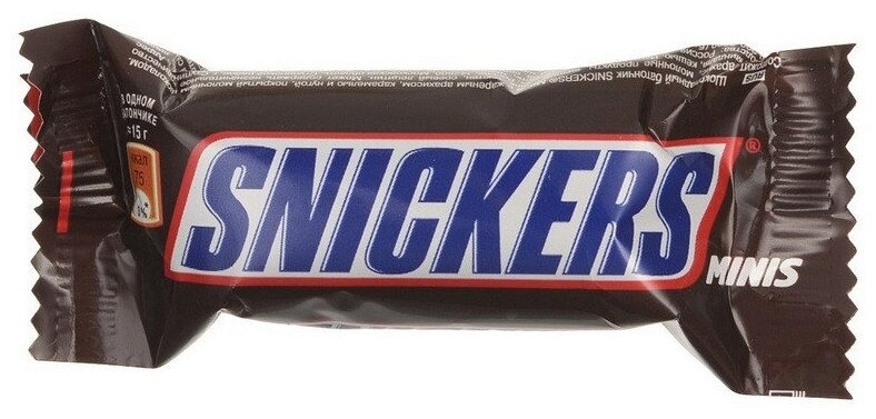 Шоколадный батончик Snickers Minis 1кг - фотография № 4