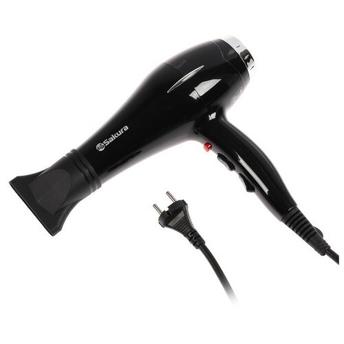 SAKURA Фен Sakura SA-4037BK 2400 Вт 2 скорости 3 температурных режима чёрный 345400₽