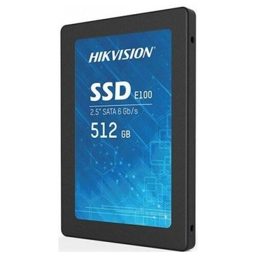 SSD 25 HIKVision 512GB E100 Series SATA3 up to 550480MBs 3D TLC 240TBW 253900₽
