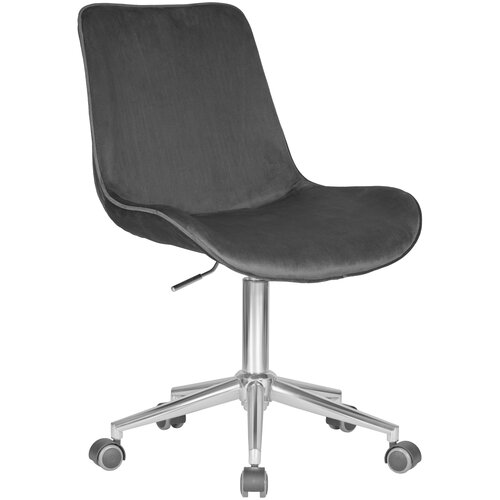 Кресло офисное DOBRIN DORA LM-9518 черный велюр