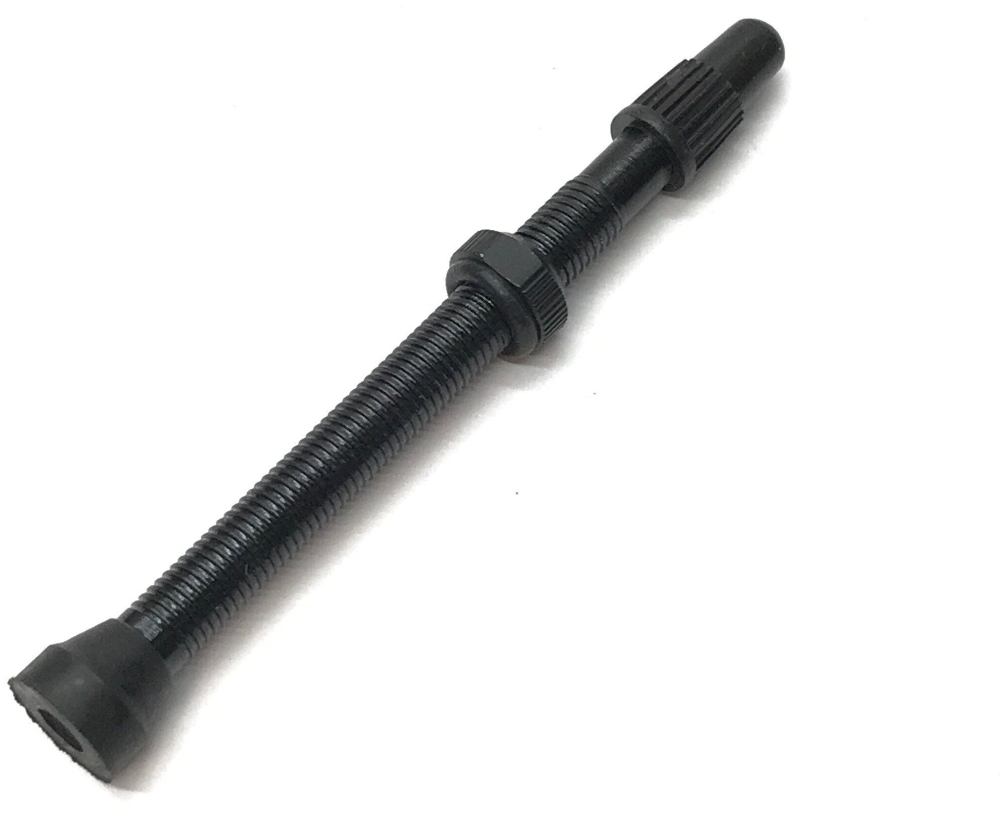 Ниппель для бескамерных колёс E2B F/V-60mm Black (1шт)