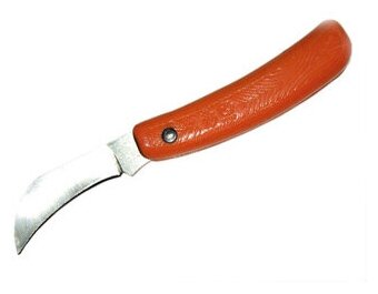 Садовый нож с пластиковой складной ручкой 0970