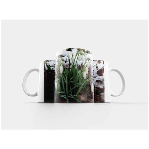 фото Кружка "подснежник, зима, оттепель" 320 мл lotsprints