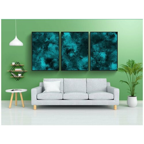 фото Набор модулных постеров для интерьера "аннотация, изобразительное искусство, картина" 60x90 см. в тубусе, без рамки lotsprints