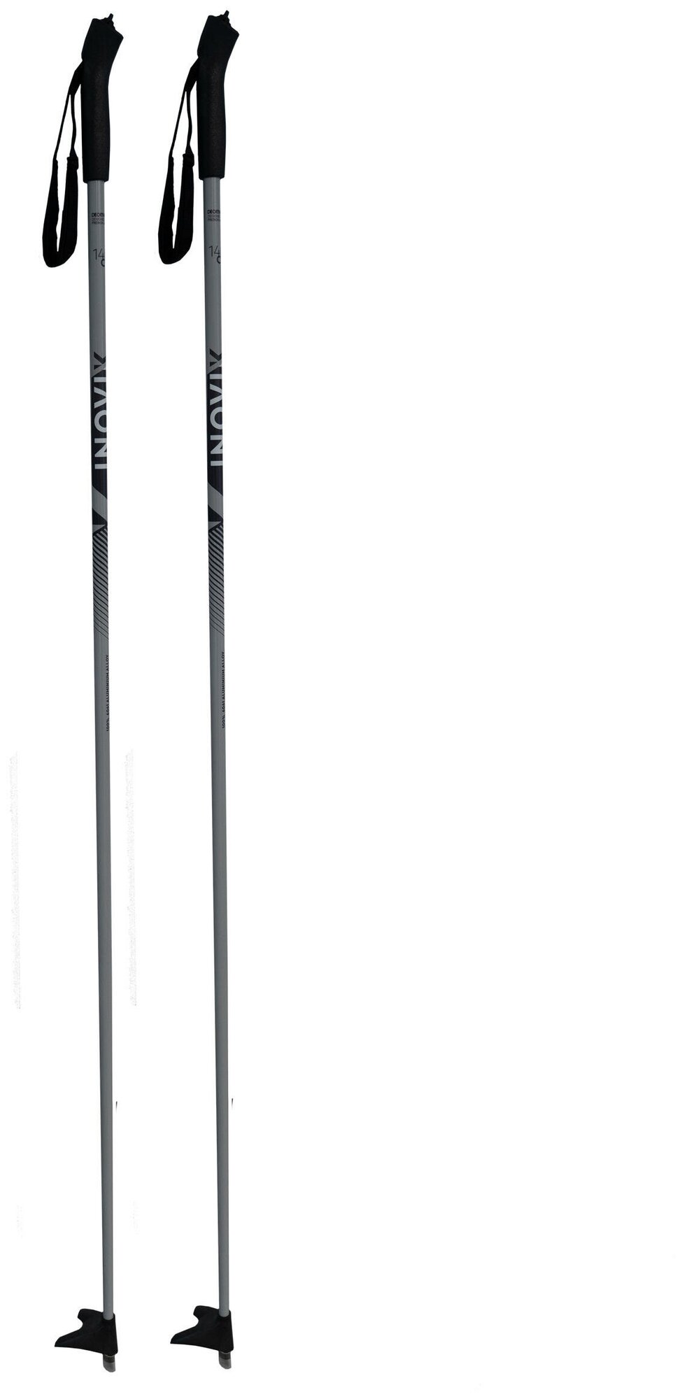 Лыжные палки Decathlon INOVIK XC S Pole 110, 130 см, серый