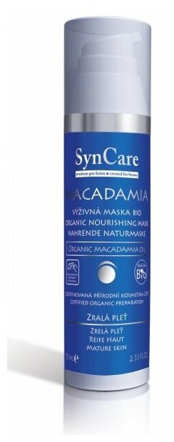 Питательная маска SynCare BIO Macadamia Age, 75 мл