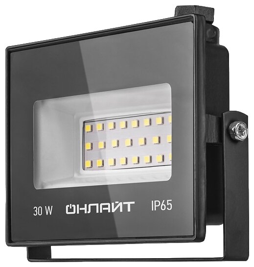 Прожектор светодиодный 30 Вт онлайт OFL-30-4K-BL-IP65-LED