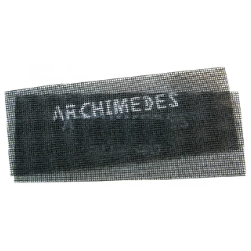 Набор листов Сетка Черная Norma 5 шт х 2уп (105х280 мм; Р120) Archimedes 91235