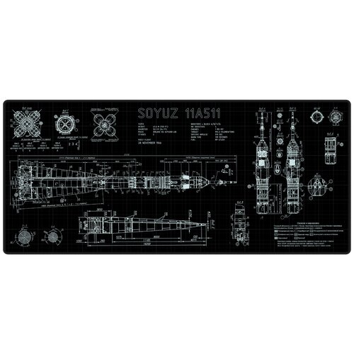 фото Коврик geekboards союз