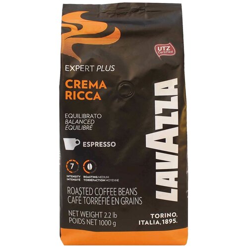 Кофе в зернах LAVAZZA Expert Crema Ricca 1000г