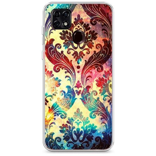 фото Силиконовый чехол "чарующий узор" на zte zte blade 20 smart / зте блейд 20 смарт case place