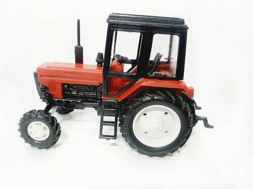 Трактор МТЗ-82 пластик-металл (красный) 1:43 160212