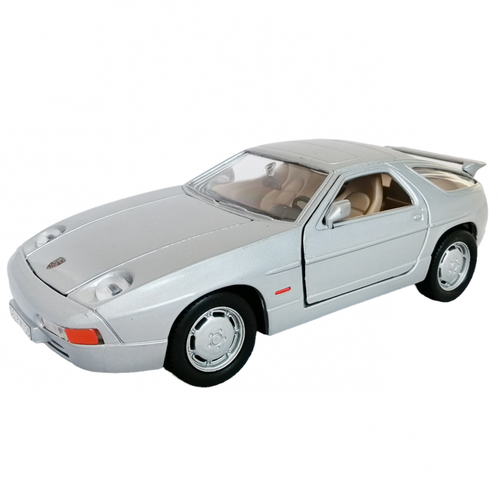 Porsche 928 S4 масштаб 1:24 коллекционная модель автомобиля MotorMax 73237 silver porsche 911 масштаб 1 24 коллекционная модель автомобиля motormax 73222 red