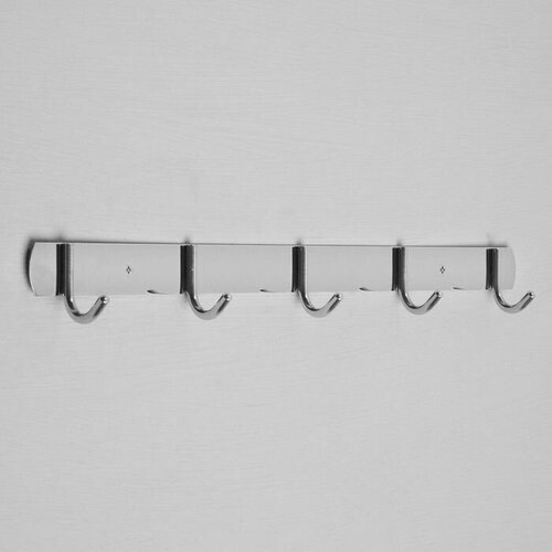 Вешалка с пятью крючками VC102 цвет хром 585₽