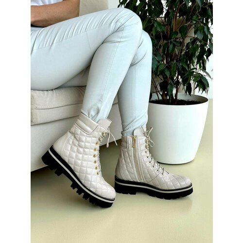 Ботинки Marino Fabiani, размер 36, черный, бежевый