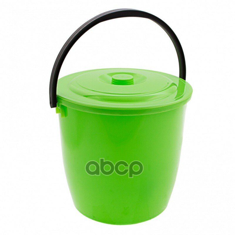 Ведро 13л пластик с крышкой ELFE elfe арт  92940