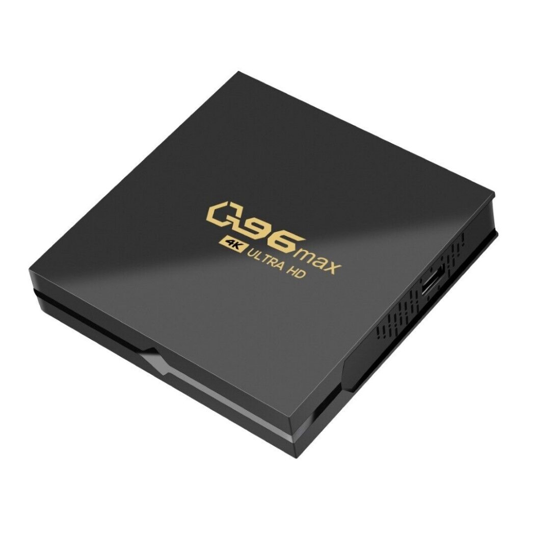 Смарт ТВ приставка Q96 Max 2/16GB Amlogic S905 Android 10.0 Wi-Fi 2.4GHz Smart TV Box 4K UHD Андроид ТВ бокс Медиаплеер