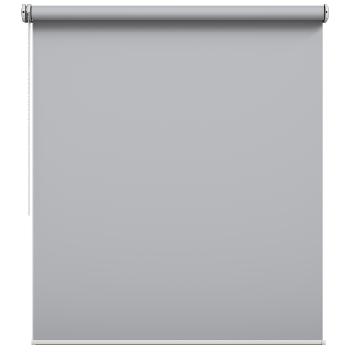 Рулонная штора Helen Decor «Плэйн P1080 Серый» 80х160 см