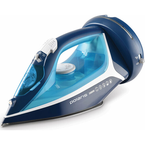 Утюг Polaris PIR2444K CordLESS Синийбелый беспроводной 449900₽