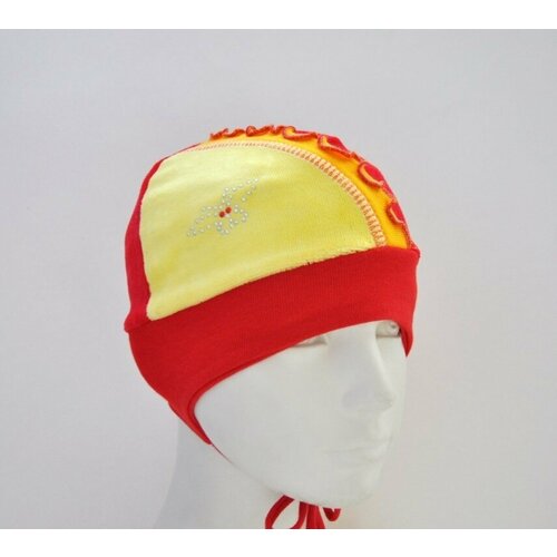 фото Шапка , размер 46-48, мультиколор нет бренда