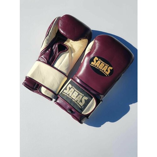 Перчатки боксерские SABAS Bella Series Hook and Loop Boxing Gloves, 16 унций, бордовые