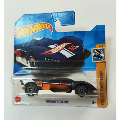 Hot Wheels Машинка базовой коллекции TURBINE SUBLIME синяя 5785/HKH77 hot wheels машинка базовой коллекции brick and motor синяя 5785 htc55