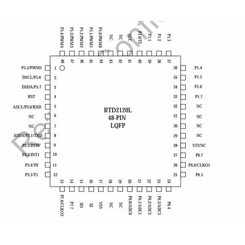 Микросхема RTD2120L