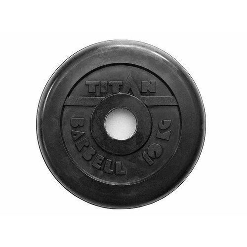 Диск для штанги обрезиненный Диаметр внутренний 26 мм Вес 10 кг 3390₽