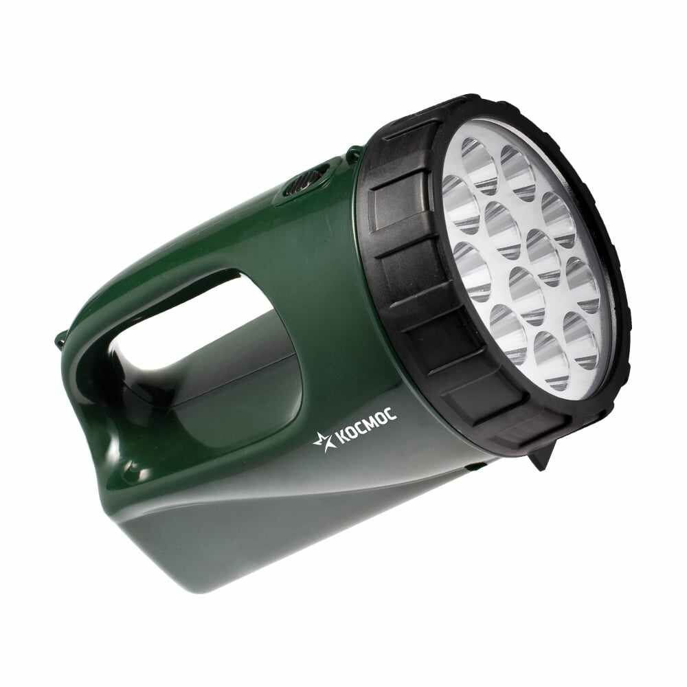 Космос Фонарь Accu 9199LED 12LED 4V3AH фонарь-прожектор KOCAccu9199LED