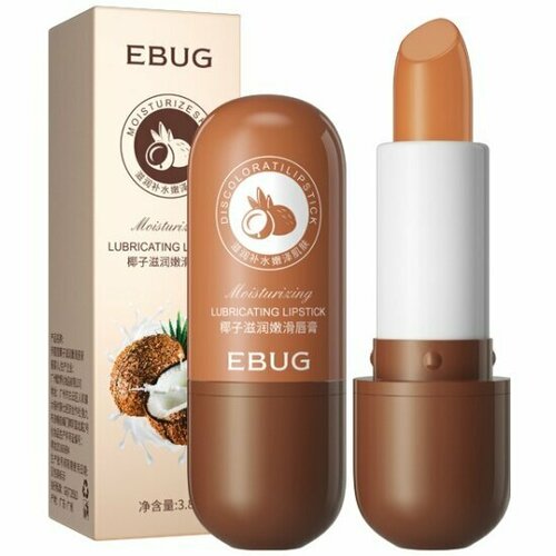 Бальзам для губ Ebug Увлажняющий, с ароматом кокоса, 3.8 г
