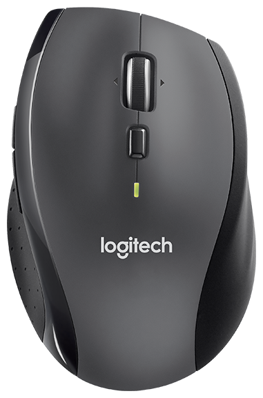 Беспроводная мышь Logitech M705 1000 DPI, 5 программируемых кнопок, бесшумное нажатие