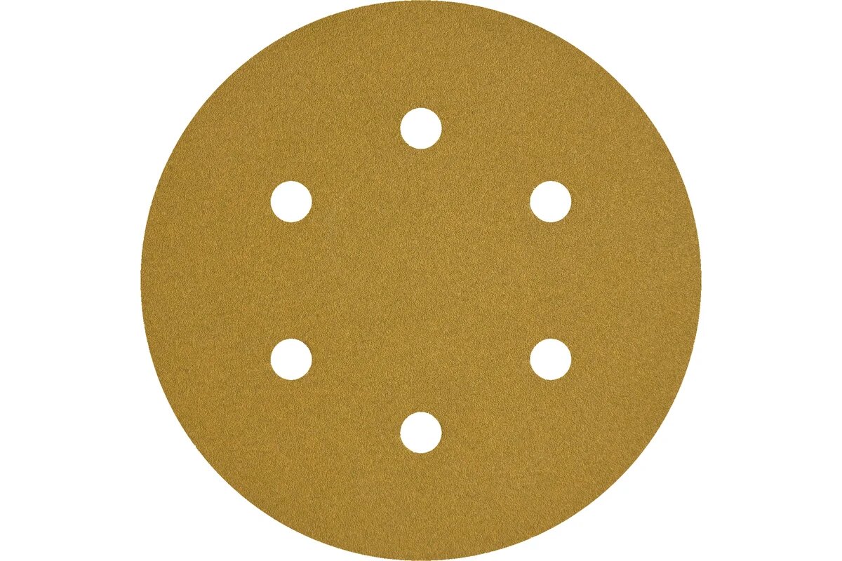 Круг шлифовальный на липучке PAPER GOLD (5 шт 150 мм 6 отверстий P220) NAPOLEON npg5-150-6-220