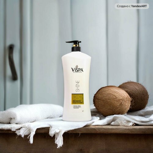 Шампунь VISPA Professional Питание и блеск, 1000 мл