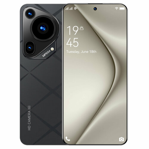 Смартфон P70 Global 16512 ГБ Игры для смартфонов Мобильные Dual nano SIM мощные игровые функции быстрая зарядка мощный процессор Акции на смартфоны русская версия cдлительное время автономной работы белый черный 9999₽