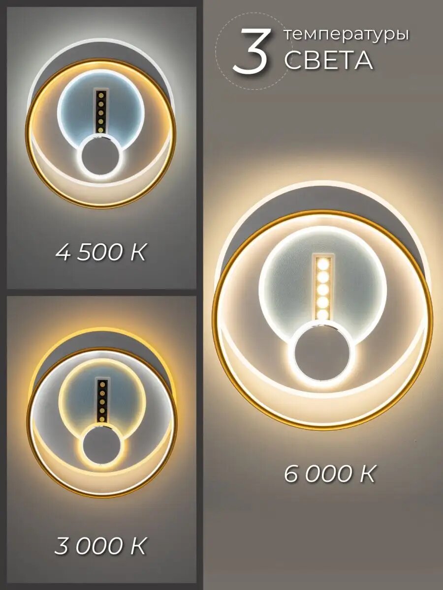 Светодиодная люстра с пультом — фото 1