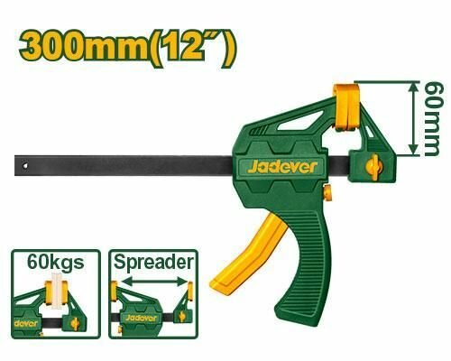 Изображение Струбцина быстрозажимная 60*300мм JADEVER JDCP4312