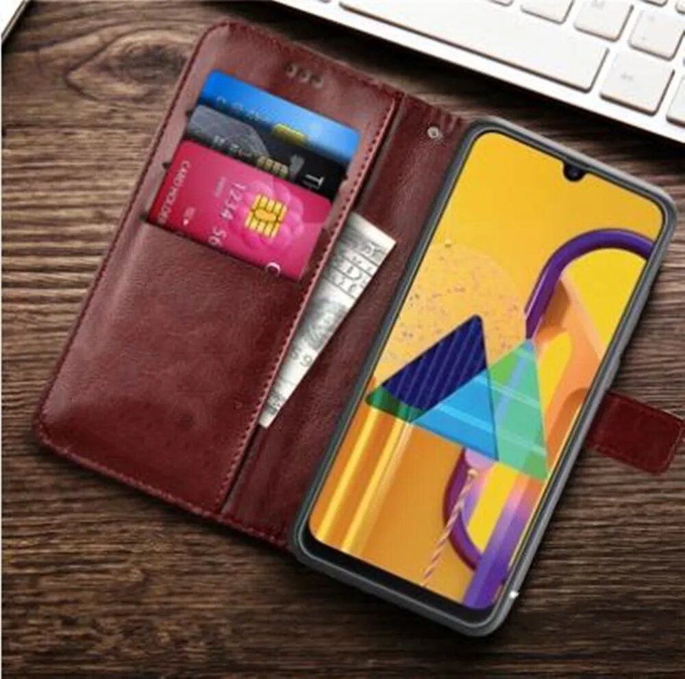 Кожаный флип-чехол для телефона ZTE Blade L5 Plus Z10 A512 A465 GF3 L3 L370 L4 Pro A310, KZ Black, Blade Z10 — фото 1