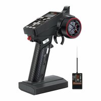 Hotrc Hot rc Φ CT6A CT 6A 4-9V 2, 4 GHz 6CH приемник для радиоуправляемой модели автомобиля / корабля / корезервуара (CT600 CT-6A), Черный