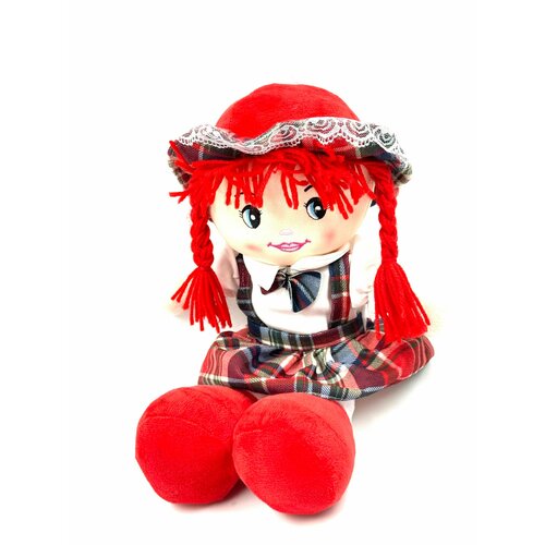 Мягкая игрушка кукла в панаме 33 см 899₽